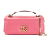 GG Milano Small, &pound;695, Handbags, Pink, Leather, Front view